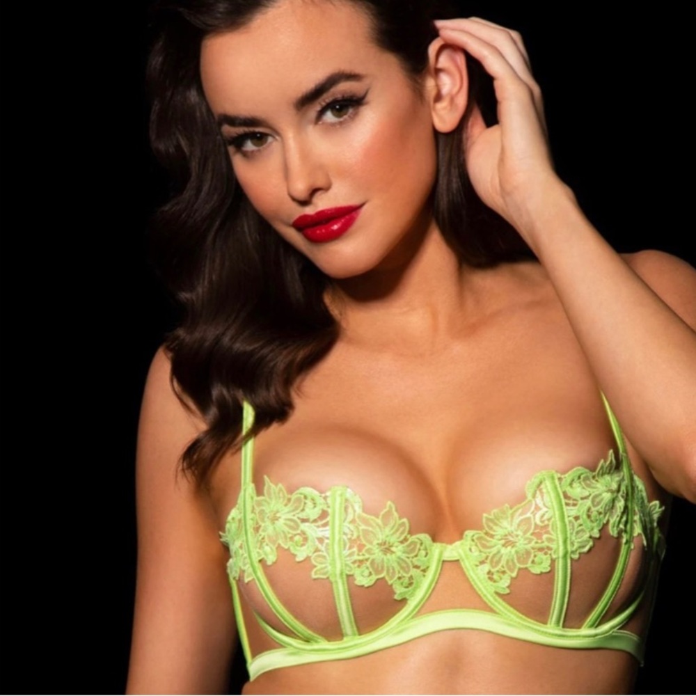 Honey Birdette Amelie Lime Bra